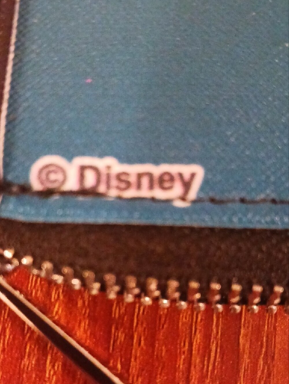 Buckle-Down Blue Jack Skellington Zip Wallet - Picture 2 of 5